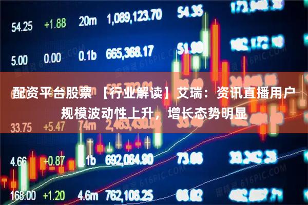 配资平台股票 【行业解读】艾瑞：资讯直播用户规模波动性上升，增长态势明显